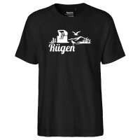 Herren T-Shirt R&uuml;gen Strandmotiv