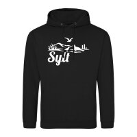 Unisex Hoodie Sylt Strandmotiv Größe S-3XL