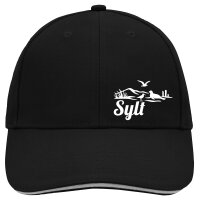 Cappy Mütze Sylt Strandmotiv