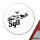 Aufkleber Sylt Strandmotiv 10cm Sticker
