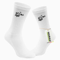 Socken Sylt Strandmotiv Größe 37/46 White Motiv Tennissocken