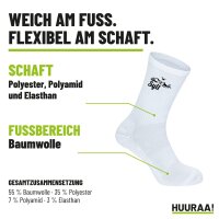 Unisex Socken Sylt Strandmotiv Baumwolle