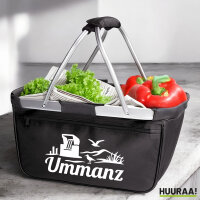 Einkaufskorb faltbar Ummanz Strandmotiv 20 Liter...