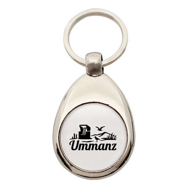 Schlüsselanhänger Ummanz Strandmotiv