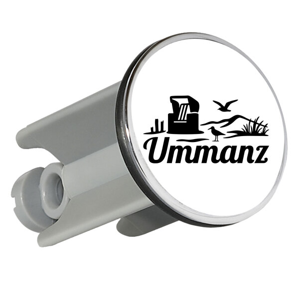 Waschbeckenstöpsel Ummanz Strandmotiv 4cm Abflussstopfen