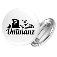 Button Ummanz Strandmotiv