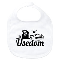 Baby Lätzchen Usedom Strandmotiv