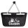Einkaufskorb faltbar Usedom Strandmotiv 20 Liter Tragekorb Black