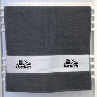 Handtuch Usedom Strandmotiv 50x100cm