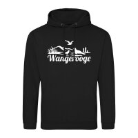 Unisex Hoodie Wangerooge Strandmotiv Größe S-3XL