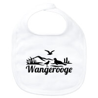 Baby Lätzchen Wangerooge Strandmotiv