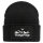 Beanie Wangerooge Strandmotiv Black Mütze