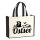 Jutetasche Ostsee Strandmotiv 21 Liter Black