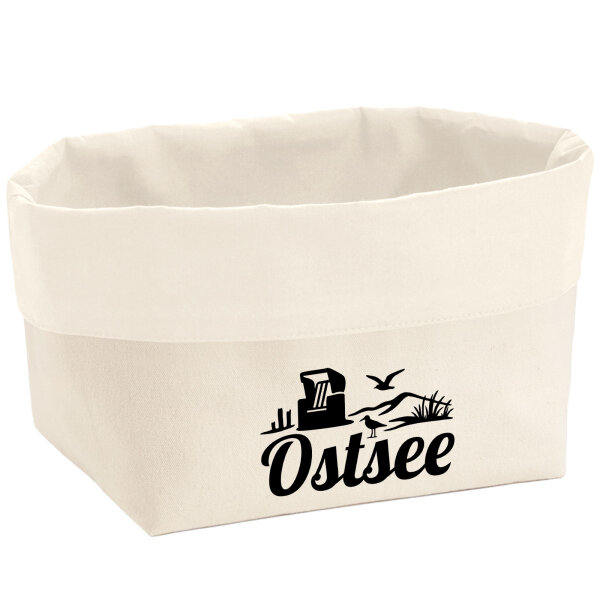 Organizer Ostsee Strandmotiv Aufbewahrungskorb