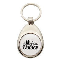 Schlüsselanhänger Ostsee Strandmotiv