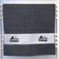 Handtuch Ostsee Strandmotiv 50x100cm