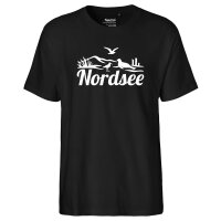 Herren T-Shirt Nordsee Strandmotiv Größe S-3XL