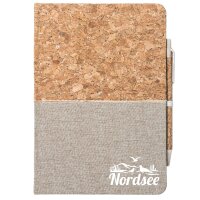 Notizbuch A5 Nordsee Strandmotiv 80 Blatt inkl. Kugelschreiber