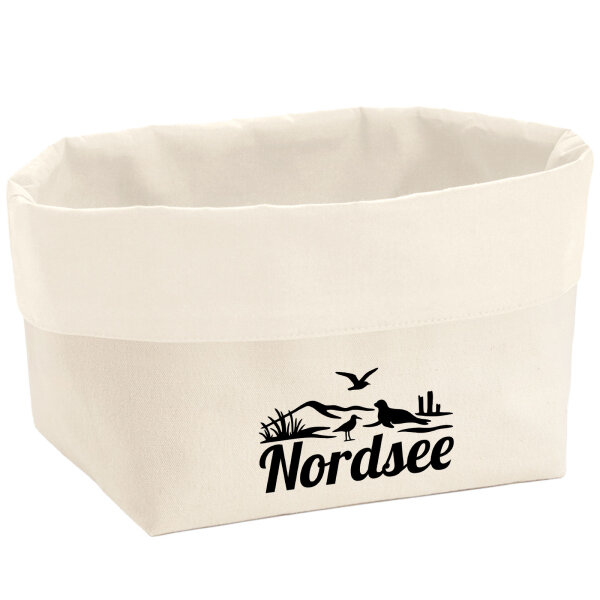 Organizer Nordsee Strandmotiv Aufbewahrungskorb