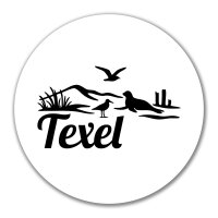 Aufkleber Texel Niederlande 10cm Sticker