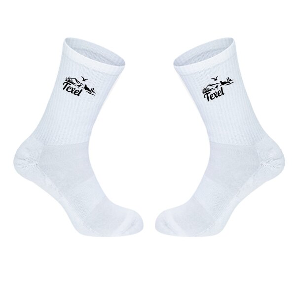 Unisex Socken Texel Niederlande Baumwolle
