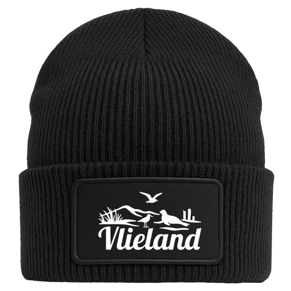 Beanie Vlieland Niederlande Black Mütze