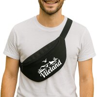 Bauchtasche Vlieland Niederlande 2,5 Liter Black