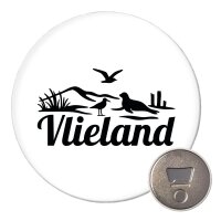 Magnet Vlieland Niederlande 59mm K&uuml;hlschrankmagnet