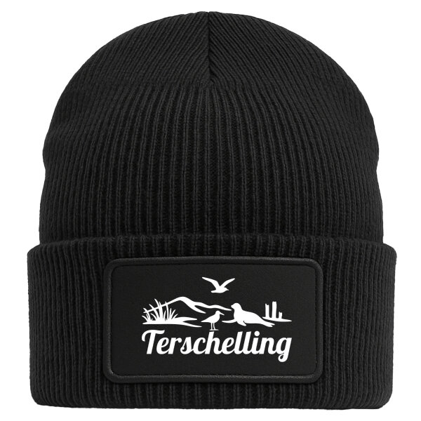 Beanie Terschelling Niederlande Black Mütze