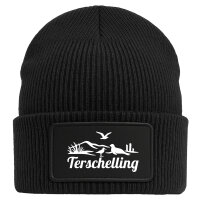 Beanie Terschelling Niederlande Black Mütze