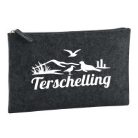 Kulturbeutel Terschelling Niederlande 1 Liter Filz...
