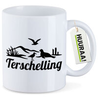 Kaffeetasse Terschelling Niederlande 330ml