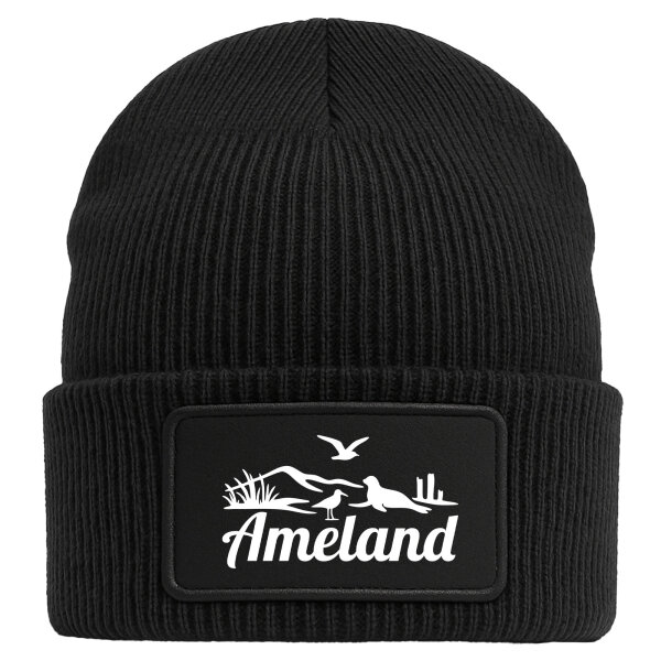 Beanie Ameland Niederlande Black Mütze