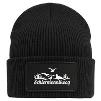 Beanie Schiermonnikoog Niederlande Black Mütze