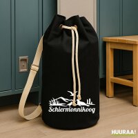 Seesack Schiermonnikoog Niederlande 20 Liter Black