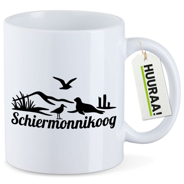 Kaffeetasse Schiermonnikoog Niederlande 330ml