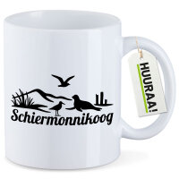 Kaffeetasse Schiermonnikoog Niederlande 330ml