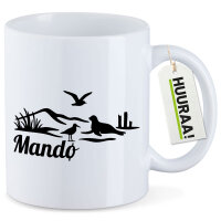 Kaffeetasse Mandø Dänemark 330ml