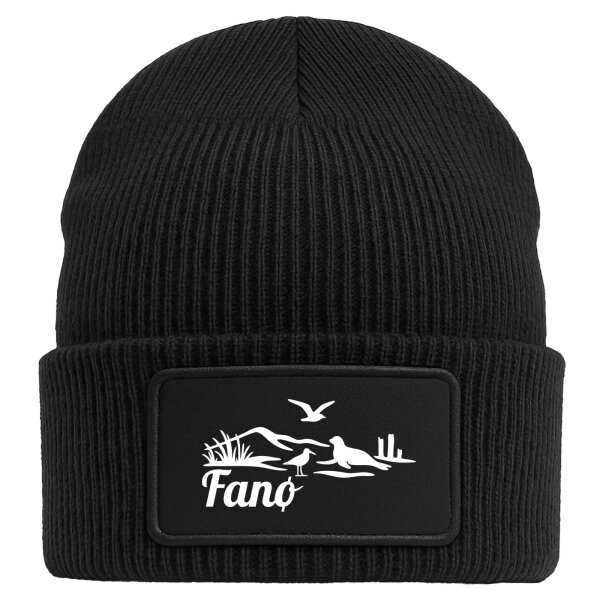 Beanie Fanø Dänemark Black Mütze