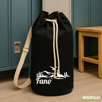 Seesack Fan&oslash; D&auml;nemark 20 Liter Black