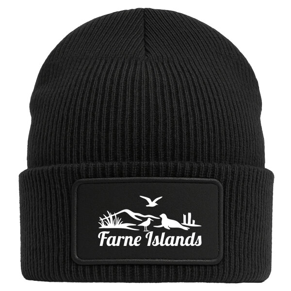 Beanie Farne Islands Vereinigtes Königreich Black Mütze