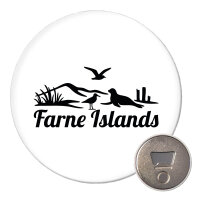 Magnet Farne Islands Vereinigtes K&ouml;nigreich 59mm...
