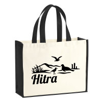 Jutetasche Hitra Norwegen 21 Liter Black