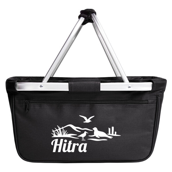 Einkaufskorb faltbar Hitra Norwegen 20 Liter Tragekorb Black