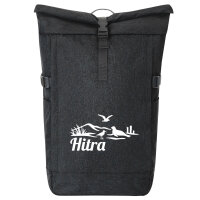 Kurierrucksack Hitra Norwegen 30-44 Liter Black Melange