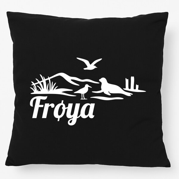 Kissen Frøya Norwegen 40x40cm