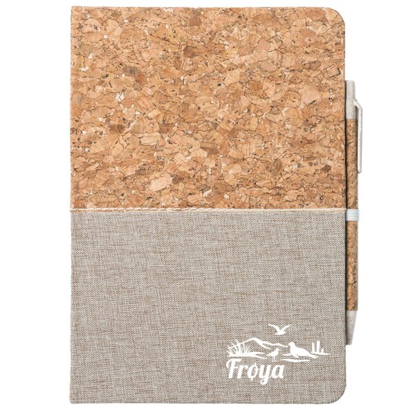 Notizbuch A5 Frøya Norwegen 80 Blatt inkl. Kugelschreiber