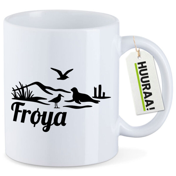 Kaffeetasse Frøya Norwegen 330ml