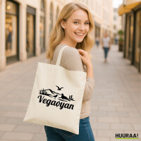 Jutebeutel Vegaøyan Norwegen 10 Liter