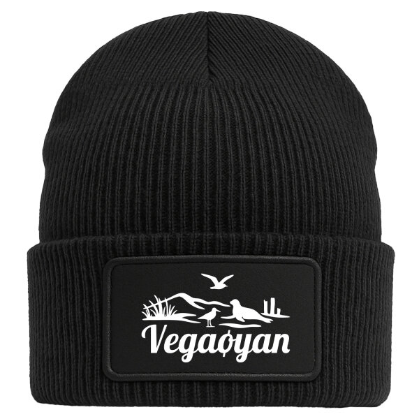 Beanie Vegaøyan Norwegen Black Mütze